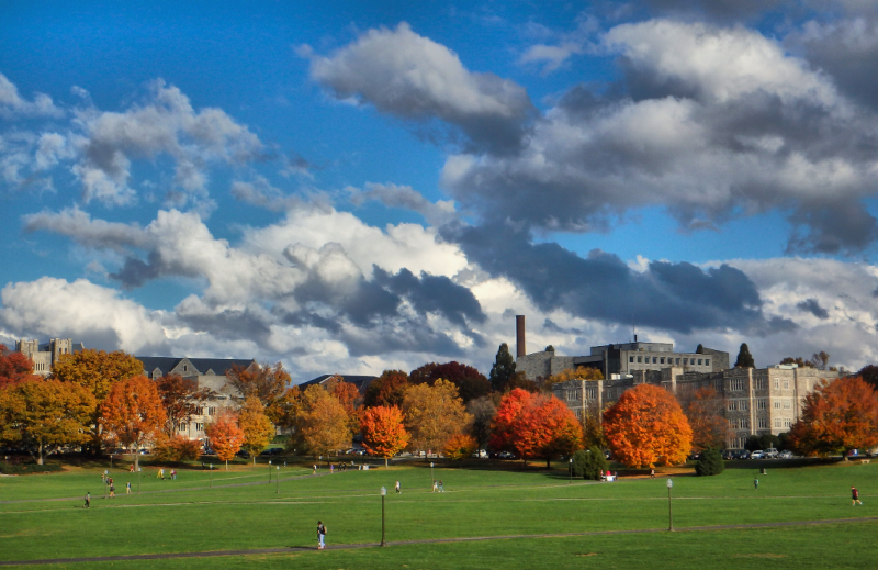 Virginia Tech's drillfield